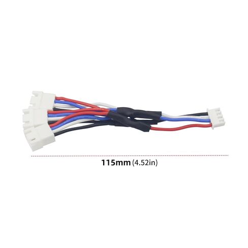 3 Output Charging Cable Quick Installation Suitable for Batteries Connector Design Anti Stretch PVC Insulation Layer Battery Parallel Cable in Kuwait