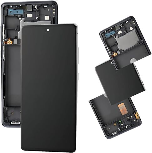 OEM Screen Replacement kit for Samsung Galaxy S20 FE 6.5" Original AMOLED S20FE 5G SM-G781U,SM-G781U1 Display Touch Screen Digitizer Assembly (with Black Frame) in Kuwait