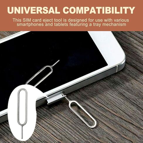 16 Pack SIM Card Eject Tool Kit Phone Tray Opener Pin Needle for Mobile Device Universal Removal Key for Cell Phones Tablets and Smart Device Storage Accessories in Kuwait