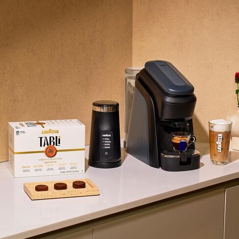 Lavazza Tabli Machine - BLACK + FROTHER + VARIETY PACK in Kuwait