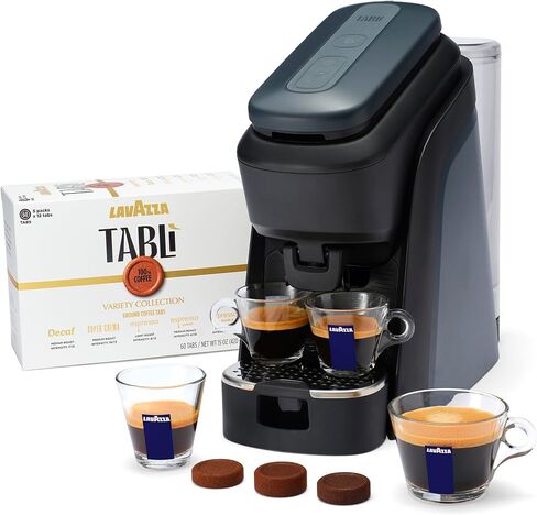 Lavazza Tabli Machine - BLACK + VARIETY PACK in Kuwait