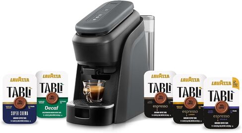 Lavazza Tabli Machine - BLACK + VARIETY PACK in Kuwait