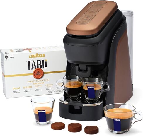 Lavazza Tabli Machine - WALNUT BROWN + VARIETY PACK in Kuwait