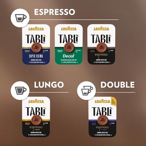 Lavazza Tabli Machine - WALNUT BROWN + VARIETY PACK in Kuwait