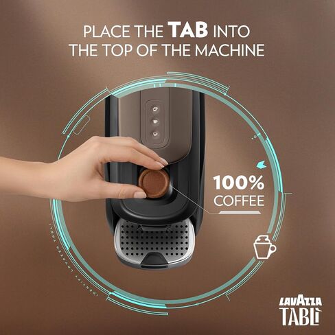 Lavazza Tabli Machine - WALNUT BROWN + VARIETY PACK in Kuwait