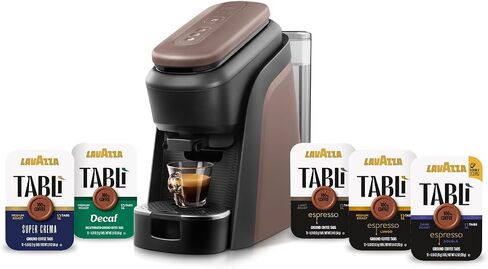 Lavazza Tabli Machine - WALNUT BROWN + VARIETY PACK in Kuwait
