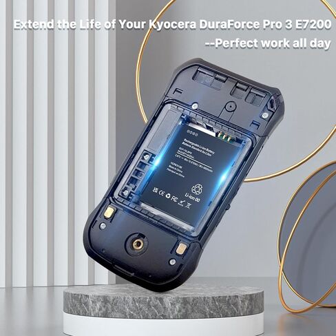 [4800mAh] SCP-76LBPS Battery, 2026 Upgraded Replacement Battery for Kyocera DuraForce DuraForce PRO 3 E7200 in Kuwait