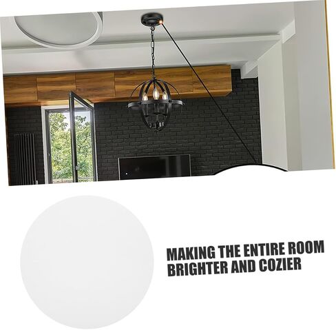 Ceiling Light Diffuser Cover 15.52 Inch Acrylic round Panel in Kuwait