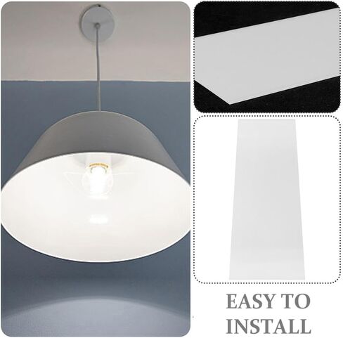 Acrylic Lamp Shade Diffuser for Ceiling Lamp, White Light Panel in Kuwait