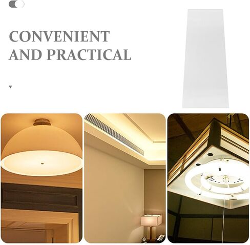 Acrylic Lamp Shade Diffuser for Ceiling Lamp, White Light Panel in Kuwait
