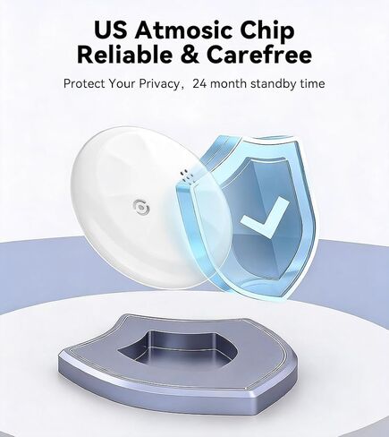 Air Tracker Tags- 2 Pack Smart Tags for Keys with Apple Find My(iOS Only) in Kuwait