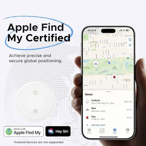Air Tracker Tags- 2 Pack Smart Tags for Keys with Apple Find My(iOS Only) in Kuwait