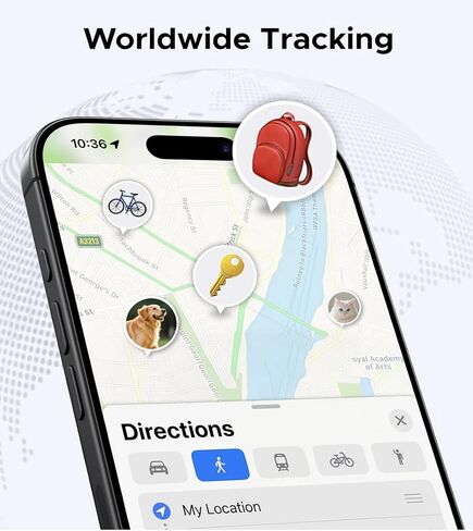 Air Tracker Tags- 2 Pack Smart Tags for Keys with Apple Find My(iOS Only) in Kuwait