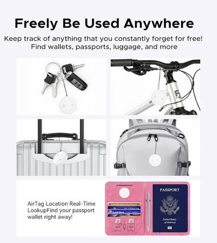 Air Tracker Tags- 2 Pack Smart Tags for Keys with Apple Find My(iOS Only) in Kuwait