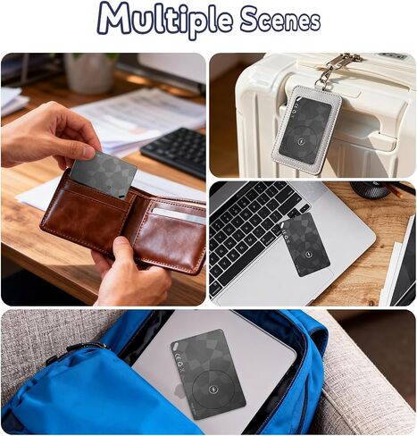 Wallet Tracker Card (iOS and Android) - 0.06in Slim Tracking Card in Kuwait