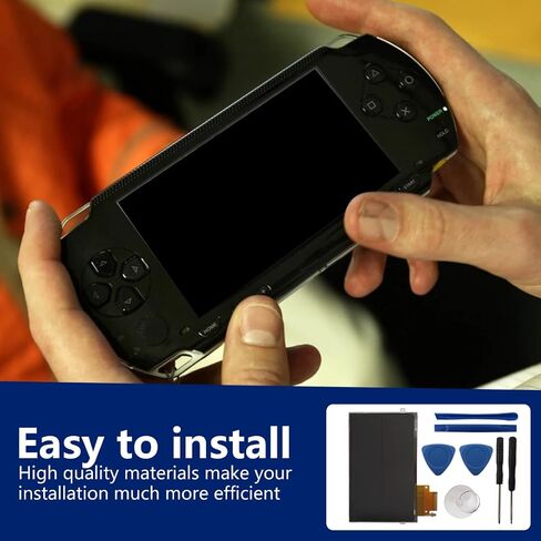 LCD Screen Backlight Display with Tool Replacement for Sony PSP 2000 Series Systems in Kuwait