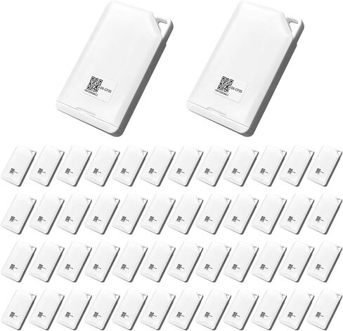 DX-CP35 BLE 5.1 ​​Beacon Replaceable Battery & Custom Broadcast Data Miniature Tag for Asset and Personnel Tracking Supports iBeacon/Eddystone IP67 70m Long-Range Coverage (DX-CP35 * 3PCS) in Kuwait