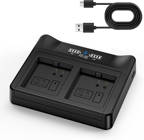 2-Pack Rechargeable Batteries with LCD PD Dual Charger for Arlo Pro & Pro 2 in Kuwait