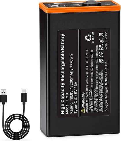 2pack Upgrade 7200mAh Replacement Battery Pack for Moultrie Edge Camera in Kuwait