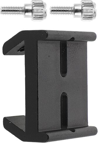 Dovetail Guide Base for Telescope Mount Plate Aluminum Alloy Black in Kuwait