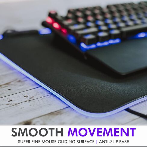 Titled Nation 3-in-1 PlayStation and Xbox Magnetic Charger and Its Matching Extended Mousepad in Kuwait