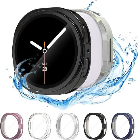 Screen Protector Case Compatible with Samsung Galaxy Watch 8 40mm, 5 Pack Overall TPU Cover Ultra-Thin, Shockproof Scratch-Resistant Smartwatch Cases in Saudi Arabia