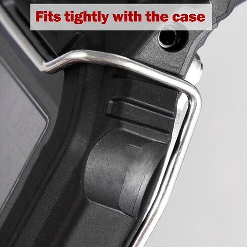 Screen Protector for Casio G Shock GA100, Anti-Scratch Compatible with G-Shock GA/GD100/ 110/120/ 140 Series Watch, Cool Looking Stainless Steel Wire Guard Protector (Black) in Kuwait