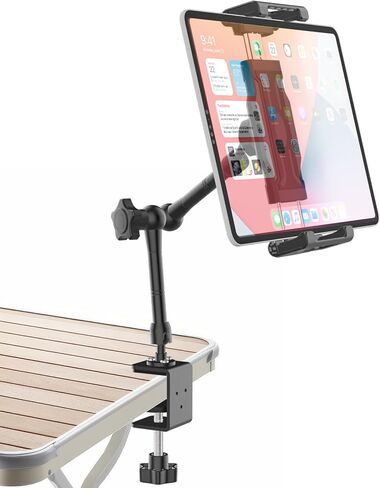 Camping Tablet Holder, Adjustable Clip-on Stand for RV & Picnic in Kuwait
