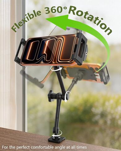 Camping Tablet Holder, Adjustable Clip-on Stand for RV & Picnic in Kuwait