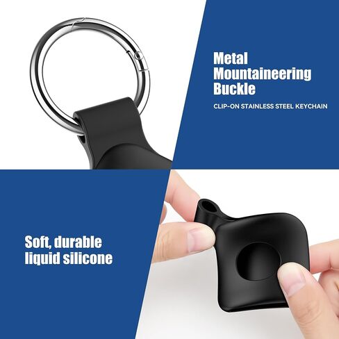 DDJ Silicone Case for UGREEN Tracker Tags with Keychain 4-Pack in Kuwait