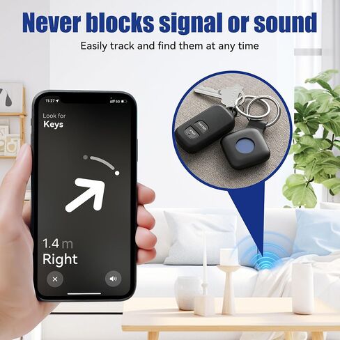 DDJ Silicone Case for UGREEN Tracker Tags with Keychain 4-Pack in Kuwait