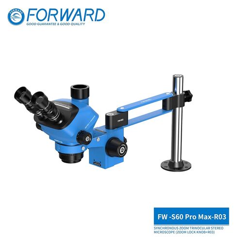Forward FW-S60Promax-R03 Stereo Microscope, 6X-60X Triple Barlow in Kuwait