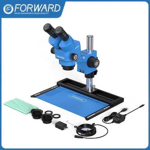 Forward FW-M55-TS Stereo Microscope, Trinocular Zoom Head with Camera Port in Kuwait