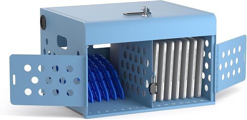 POCHAR 16-Unit Charging Cabinet for Laptops & Tablets with Cable Management in Kuwait