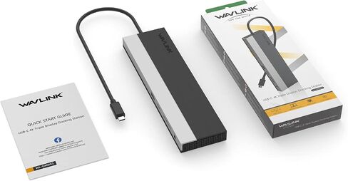 WAVLINK 12-in-1 USB C Docking Station, Triple Display Type C Hub in Kuwait