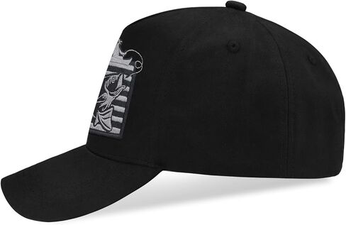 Men's Embroidered Adjustable Baseball Cap Fishing Hat, Fishing Gifts for Men, American Flag Trucker Hat in Kuwait