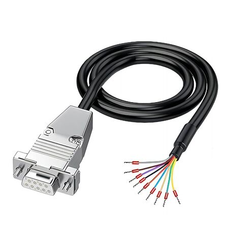 5ft 24AWG Metal Case DB9 Female Serial Extension Cable in Kuwait