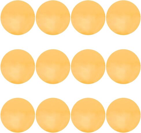 Sewroro 15pcs Round 4.7 Inch Self-Adhesive Orange Lighting Gel Filter for Stage Lamps and LED Downlights, Flexible Use Pet Color Correction Film for Living Room and Bedroom Ambiance in Kuwait