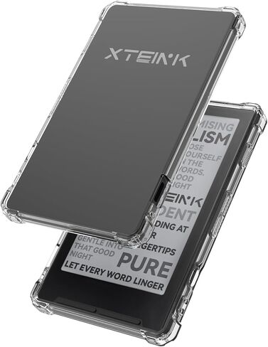 Clear Case for 4.3" Xteink X4 eReader - Ultra-Thin Lightweight,Anti Scratch TPU Transparent Flexible Soft Back Shell Cover ﻿ (Clear) in Kuwait