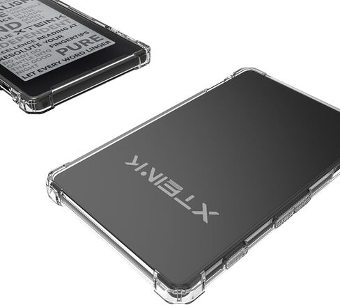 Clear Case for 4.3" Xteink X4 eReader - Ultra-Thin Lightweight,Anti Scratch TPU Transparent Flexible Soft Back Shell Cover ﻿ (Clear) in Kuwait