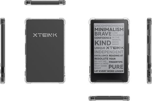 Clear Case for 4.3" Xteink X4 eReader - Ultra-Thin Lightweight,Anti Scratch TPU Transparent Flexible Soft Back Shell Cover ﻿ (Clear) in Kuwait