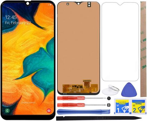 A30 LCD Screen Replacement Touch Digitizer Display for Samsung Galaxy A30 2019 SM-A305F A305FN A305G A305GN A305YN A3050 SM-A305N SM-A305GT 6.4" in Kuwait