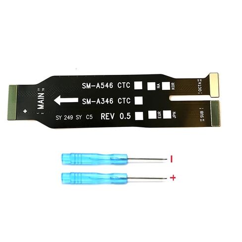 Mainboard Main Flex Cable CTC Connector LCD Display Repair Part for Samsung Galaxy A54 5G SM-A546U A546B A546W A546 incl 2 Screwdrivers ﻿﻿ in Kuwait