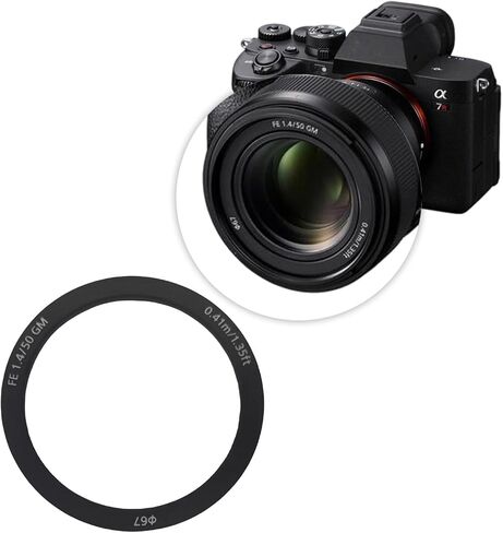 Rings with Optical Glass Defense Systems for 50mm FE1.4GM in Kuwait