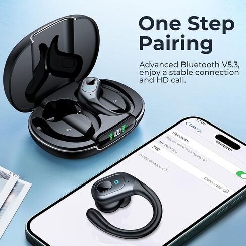 occiam Active Noise Cancelling Earbuds Wireless Bluetooth Headphones in Kuwait