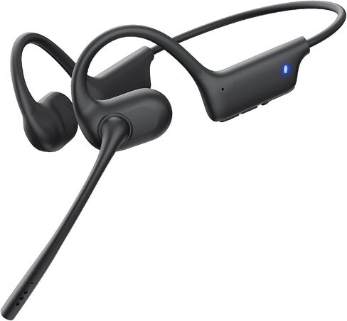 CXK Open Ear Headphones with Mic, Dual Noise Canceling Mic for Clear Calls in Kuwait