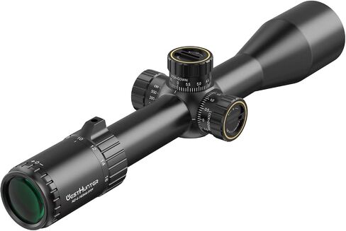 WestHunter Optics HD 4-16x44 FFP Precision Riflescope, 30 mm Tube First Focal Plane Etched Glass Reticle Tactical 1/10 MIL Shooting Scope in Kuwait