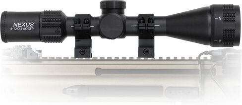 Triton Nexus 4-12x44 AO Second Focal Plane SFP Adjustable Objective Medium Power Variable Optic MPVO Rifle Scope in Kuwait