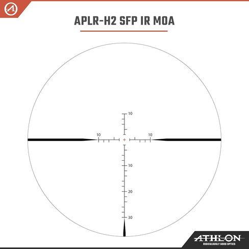 Athlon Optics Midas HMR 2.5-15x50 SFP IR APLR-H2 MOA in Kuwait