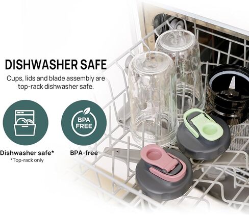 Glass Cup & Blade Replacement Set Compatible with 250W Magic Bullet Blender in Kuwait